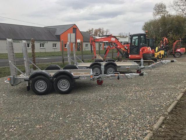 Porte-engin ECIM 2 essieux PTC 2,5T