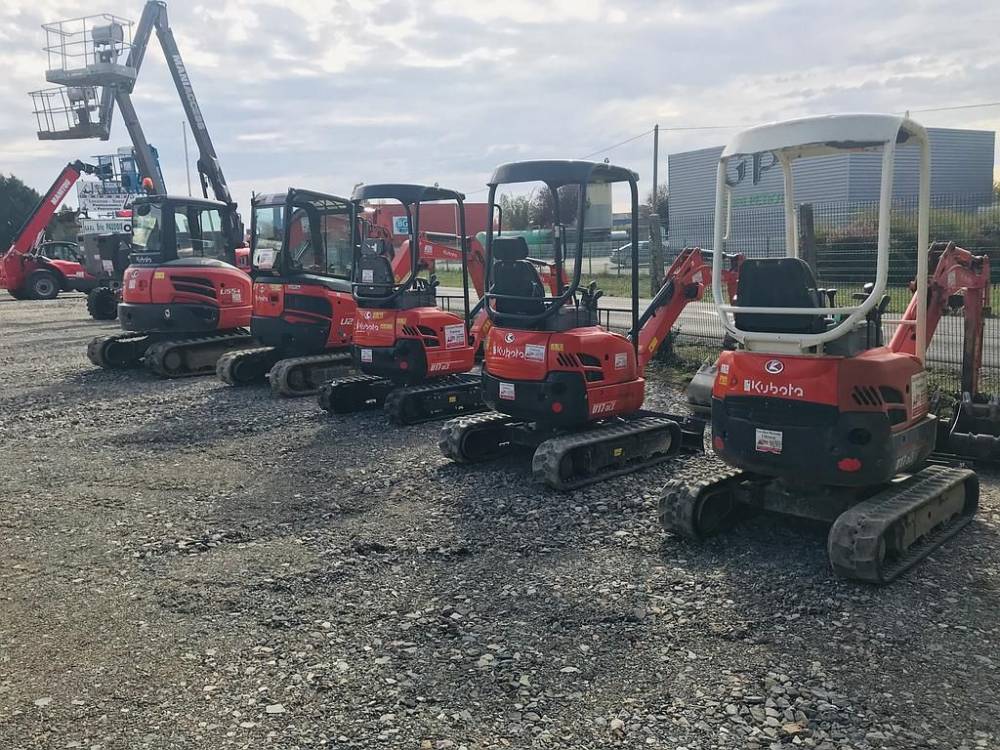 Minipelles Kubota U17, U27, U55w