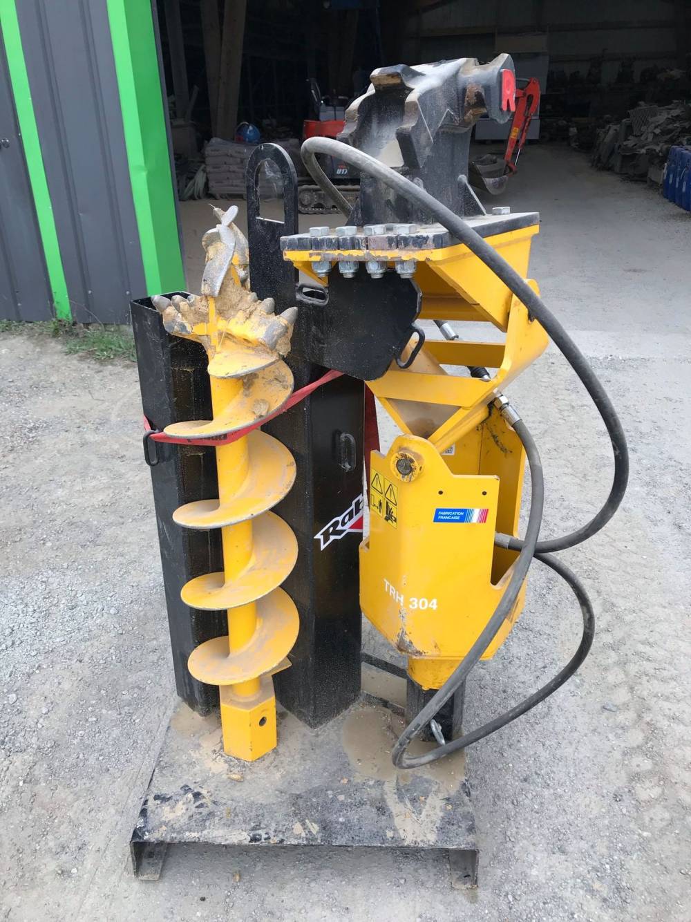 tarière hydraulique mini pelle